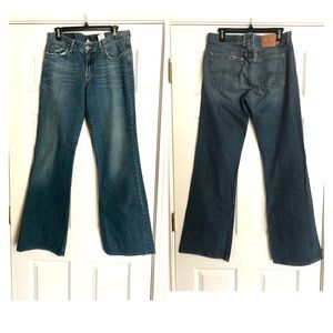 Lucky Brand Sweet N’ Low Long Flared Jeans